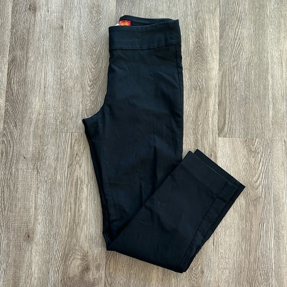 Krazy Larry Pull On Ankle Pants Black Size 6 High Rise Skinny Fit